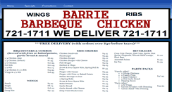 Desktop Screenshot of barriebbqchicken.com